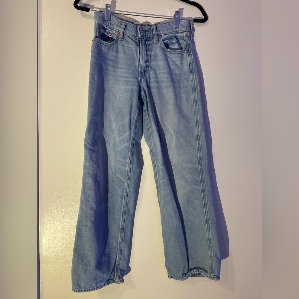 GAP teens low stride jeans 10